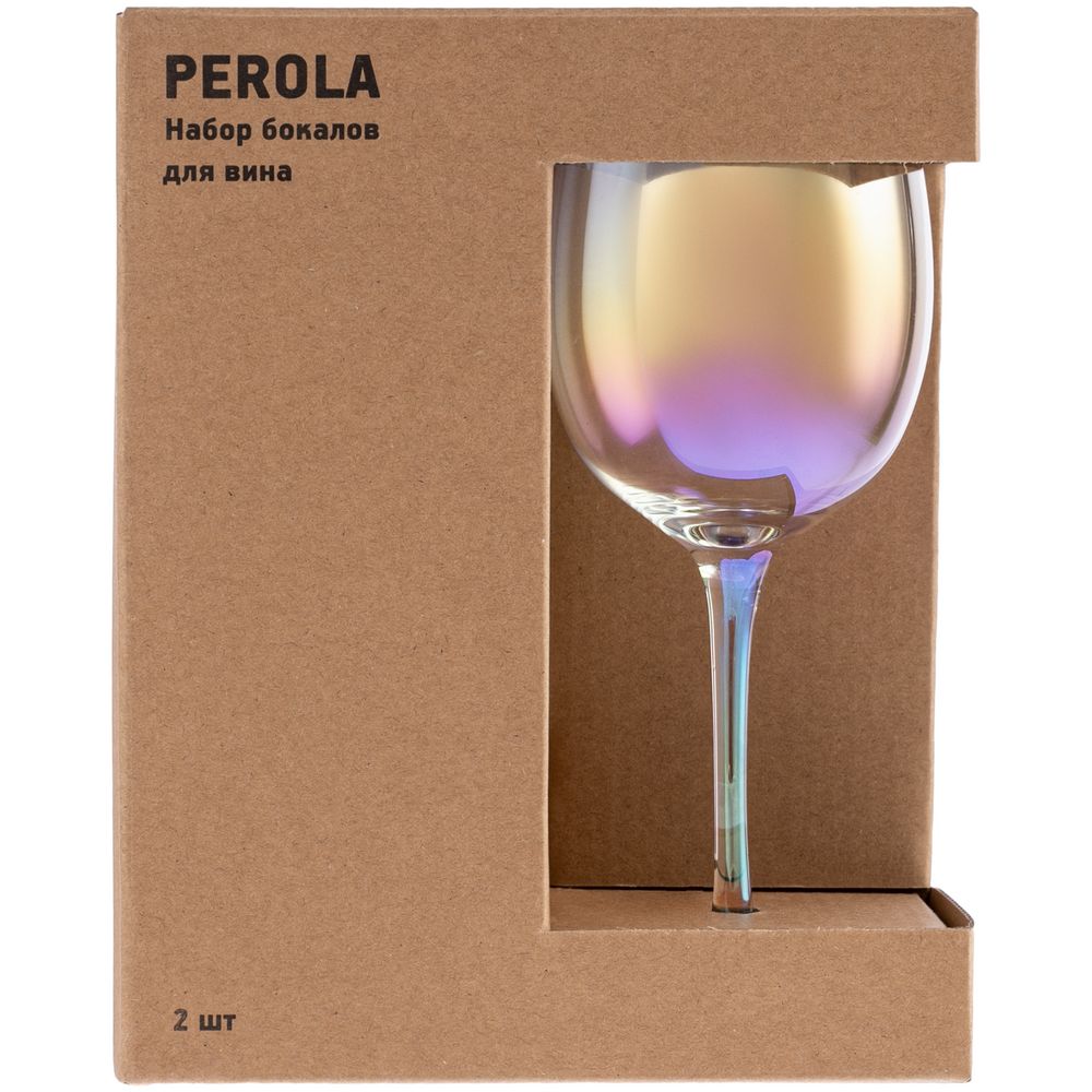 Набор из 2 бокалов для красного вина Perola купить в PR Gifts