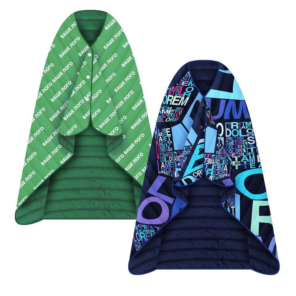 Картинка Плед-пончо Blanket Print на заказ купить в PR Gifts