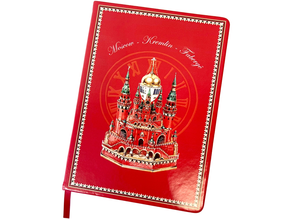 блокнот москва-кремль-фаберже купить в PR Gifts