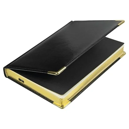 Ежедневник полудатированный Classic Pristine Gold А5 фото 4 Ежедневник полудатированный Classic Pristine Gold А5 фото 4